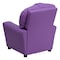Flash Furniture Kids Recliner, 25" to 39" x 28", Upholstery Color: Lavender BT-7950-KID-LAV-GG - alternate 8