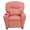 Flash Furniture Kids Recliner, 25" to 39" x 28", Upholstery Color: Pink, Weight Capacity: 90 lb. BT-7950-KID-PINK-GG - alternate 2