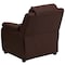 Flash Furniture Kids Recliner, 26" to 39" x 28", Upholstery Color: Brown BT-7985-KID-BRN-LEA-GG - alternate 3