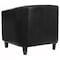 Flash Furniture Transitional Lounge Chair, Black Back, 29-3/4 in W 29" L 28" H, Sloping, Leather Seat BT-873-BK-GG - alternate 8