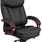 Flash Furniture Contemporary Chair Black High Back Exec Chair, Fixed Arms, 20-3/4" to 23" Height, Metal, Black BT-90171H-S-GG - alternate 8