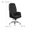 Flash Furniture Executive Chair Fixed Arms, 21" to 23-1/4" Height, Leather, Black BT-90269H-BK-GG - alternate 8