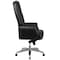 Flash Furniture Executive Chair Fixed Arms, 21" to 23-1/4" Height, Leather, Black BT-90269H-BK-GG - alternate 9