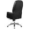 Flash Furniture Executive Chair Fixed Arms, 21" to 23-1/4" Height, Leather, Black BT-90269H-BK-GG - alternate 7