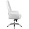 Flash Furniture Executive Chair Fixed Arms, 21" to 23-1/4" Height, Foam, White BT-90269H-WH-GG - alternate 10