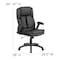 Flash Furniture Contemporary Chair Black High Back Exec Chair, Adjustable Arms, 19-3/4" to 22-1/2" Height, Metal BT-90275H-GG - alternate 4