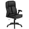 Flash Furniture Contemporary Chair Black High Back Exec Chair, Adjustable Arms, 19-3/4" to 22-1/2" Height, Metal BT-90275H-GG - alternate 3