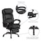 Flash Furniture Contemporary Chair Black Reclining Exec Chair, Fixed Arms, 20" to 24" Height, Leather, Black BT-90279H-GG - alternate 8