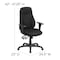 Flash Furniture Fabric Task Chair, 16-3/4" to 20-1/2", Adjustable Arms, Black BT-90297H-A-GG - alternate 4