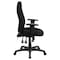 Flash Furniture Fabric Task Chair, 16-3/4" to 20-1/2", Adjustable Arms, Black BT-90297H-A-GG - alternate 10