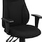 Flash Furniture Fabric Task Chair, 16-3/4" to 20-1/2", Adjustable Arms, Black BT-90297H-A-GG - alternate 3
