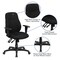 Flash Furniture Fabric Task Chair, 16-3/4" to 20-1/2", Adjustable Arms, Black BT-90297M-A-GG - alternate 6