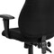 Flash Furniture Fabric Task Chair, 16-3/4" to 20-1/2", Adjustable Arms, Black BT-90297M-A-GG - alternate 8