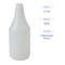 Boardwalk Spray Bottle, 24oz., Clear, PK24 512246 - alternate 3