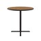 Correll Round Standing Height Cafe Bistro and Breakroom Pedestal Table, High Pressure Laminate Top BXB36R-06 - alternate 3