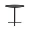 Correll Round Standing Height Cafe Bistro and Breakroom Pedestal Table, High Pressure Laminate Top BXB42R-07 - alternate 7