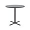 Correll Round Standing Height Cafe Bistro and Breakroom Pedestal Table, High Pressure Laminate Top BXB42R-15 - alternate 8