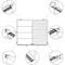 American Garage Door Supply Brushseal, Polyp., 3-in Straight Holder, 3-in Brush, 94-in. BPS33-94 - alternate 3