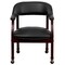 Flash Furniture Traditional Luxurious Conference Chair, Black Back, 24 in W 27" L 31-1/2" H, Upholstered Straight B-Z100-BLACK-GG - alternate 10
