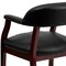 Flash Furniture Traditional Luxurious Conference Chair, Black Back, 24 in W 27" L 31-1/2" H, Upholstered Straight B-Z100-BLACK-GG - alternate 7