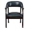 Flash Furniture Traditional Luxurious Conference Chair, 24 in W 27" L 31-1/2" H, Upholstered Straight, Vinyl Seat B-Z100-NAVY-GG - alternate 10