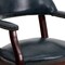 Flash Furniture Traditional Luxurious Conference Chair, 24 in W 27" L 31-1/2" H, Upholstered Straight, Vinyl Seat B-Z100-NAVY-GG - alternate 6