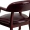 Flash Furniture Traditional Luxurious Conference Chair, 24 in W 27" L 31-1/2" H, Upholstered Straight, Vinyl Seat B-Z100-OXBLOOD-GG - alternate 10