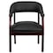 Flash Furniture Traditional Luxurious Conference Chair, Black Back, 24 in W 27" L 31-1/2" H, Upholstered Straight B-Z105-BLACK-GG - alternate 5