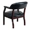 Flash Furniture Traditional Luxurious Conference Chair, 24 in W 27" L 31-1/2" H, Upholstered Straight, Vinyl Seat B-Z105-NAVY-GG - alternate 7