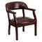 Flash Furniture Traditional Luxurious Conference Chair, 24 in W 27" L 31-1/2" H, Upholstered Straight, Vinyl Seat B-Z105-OXBLOOD-GG - alternate 3