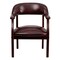 Flash Furniture Traditional Luxurious Conference Chair, 24 in W 27" L 31-1/2" H, Upholstered Straight, Vinyl Seat B-Z105-OXBLOOD-GG - alternate 8