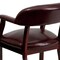 Flash Furniture Traditional Luxurious Conference Chair, 24 in W 27" L 31-1/2" H, Upholstered Straight, Vinyl Seat B-Z105-OXBLOOD-GG - alternate 4