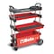 Beta C27S Tool Trolley, 3 Drawer, Red, Sheet Metal, 27 in W x 12 in D x 39 in H C27S-R - alternate 2