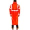 Tingley Arc Flash Flame Resistant Rain Coat, PVC, Class 3 Orange, 2XL C44129 - alternate 2