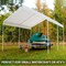 King Canopy Canopy, 10ft.x13ft., Universal 6 Leg, White C81013PC - alternate 6