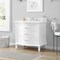 Cahaba Mira 36" x 22" Vanity White, Carra CA101009 - alternate 2