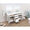 Cahaba Juniper 60" White Double Vanity, Cult CA101012 - alternate 6