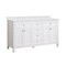 Cahaba Juniper 60" White Double Vanity, Cult CA101012 - alternate 1