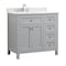 Cahaba Juniper 36" Vanity Dove Gray, Culture CA101013 - alternate 10