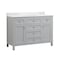 Cahaba Juniper 48" Vanity Dove Gray, Culture CA101014 - alternate 1