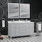 Cahaba Juniper 60" Dove Gray Double Vanity CA101015 - alternate 6