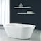 Cahaba Bathtub, 63 in. L, 33-7/16 in. W, Acrylic CA401003 - alternate 5
