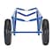 Vestil Blue Rug Dolly Fully Pneumatic Wheels 500 lb Capacity 61 x 26 x 20 CARPET-45 - alternate 6
