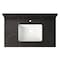 Cahaba Vanity Top w/Ceramic Basin, 37 x 22 in CAVT37BB - alternate 1
