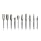 United Abrasives/Sait SAIT 45016 Double Cut (Alternate Cut) Carbide Burs, Type SE5, 1/2" x 7/8" x 1/4", 1-Pack 45016 - alternate 1