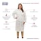 International Enviroguard Disposable Frock, Microporous Fabric, Snaps Closure, White, M, 50 PK CE8046CI-M - alternate 4