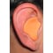 Radians CEP Reusable Silicone Molded Ear Plugs, Custom Fit Shape, 26 dB, Orange CEP001-O - alternate 1