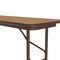 Correll Rectangle Commerical Folding Utility Table, High Pressure Laminate Top, Medium Oak CF1872PX-06 - alternate 5