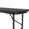 Correll Rectangle Commerical Folding Utility Table, High Pressure Laminate Top, Black Granite CF1896PX-07 - alternate 2
