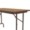Correll Rectangle Commerical Folding Utility Table, High Pressure Laminate Top, Medium Oak CF2448PX-06 - alternate 7